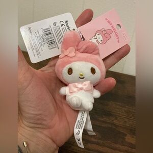 My Melody Mini Mascot Keychain Sanrio Character Award Series Plush Toy Key Ring